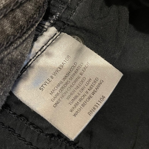 Madison Jeanswear Skinny Grunge Punk Distressed Deconstructed Raw Denim Jeans - Picture 7 of 7